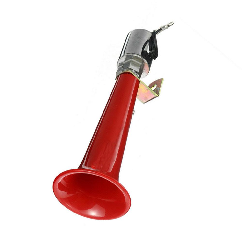 Car Air Horn Speaker 180db 12v/24v Single Tube Horn Extremely Loud Bird Chirping Air Whistle For Truck Vehicle Train Universal