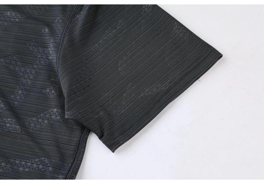 2023 Quick-Dry Men's Silk Sport T-Shirt for Fitness and Running