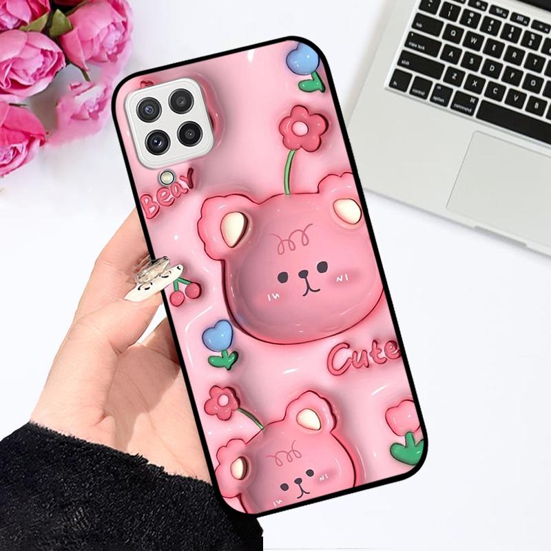 Für Samsung Galaxy A22 4G 5G Hülle A225 A226 Farbdruck TPU Weiche Silikonhülle Für Samsung A22s 5G Handyhülle Bumper Fundas