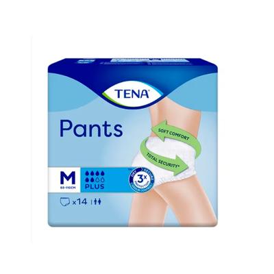 Tena Pants Plus Size Medium 14 Units
