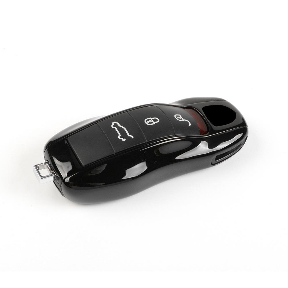 For Porsche Cayenne Key Case Macan718 Paramela Taycan911 Car Key, Piano Black