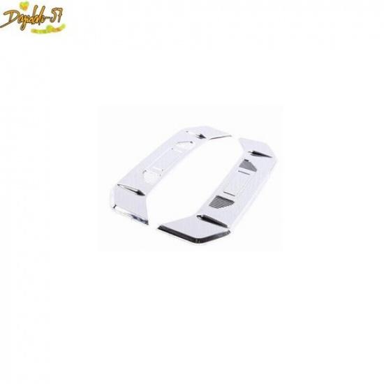 Chrome ABS Exterior Tail Light Lamp Strip Molding Trim For Toyota Tundra -24