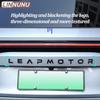 Linnunu Fit for Leapmotor C10 Black Car  Car Exterior Decoration Parts Front Cover Car  Steering Wheel  Wheel  Car Rear  Decorative Stickers Car
