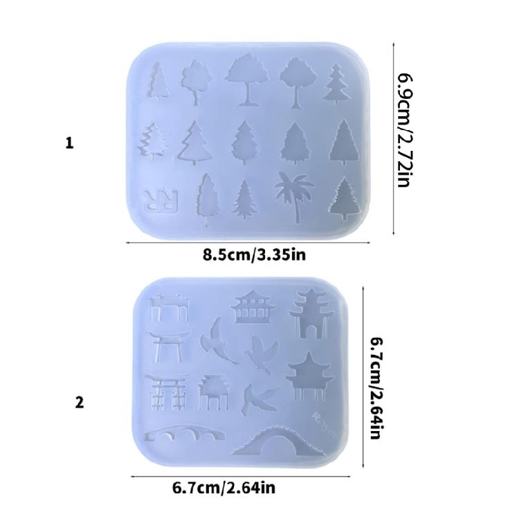 Easy to Clean Silicone Mold for Crafting Dripping Crafts Mold Jewelry Mold for Jewelry Making and Artistic Projects