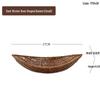 Youde Imitation Rattan Hotpot Vegetable Serving Basket Set