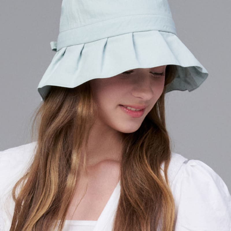 WHITE SANDS Air Texture Shirring Bucket Hat Mabini (4 Colors)
