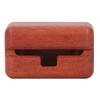 Wood Case for WF‑1000XM4 Earbuds Wooden Wireless Earbuds Protective Case Cover Shockproof Hand Polished