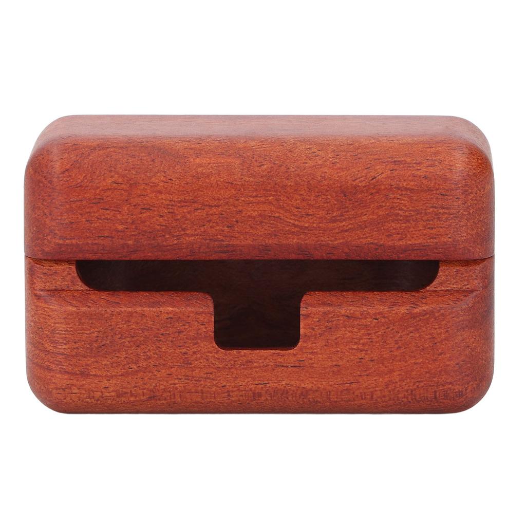 Wood Case for WF‑1000XM4 Earbuds Wooden Wireless Earbuds Protective Case Cover Shockproof Hand Polished