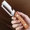 Stainless Steel Peeler with Wooden Handle Durable and SmoothOperation for Peeling and Slicing Fruits and Vegetables |