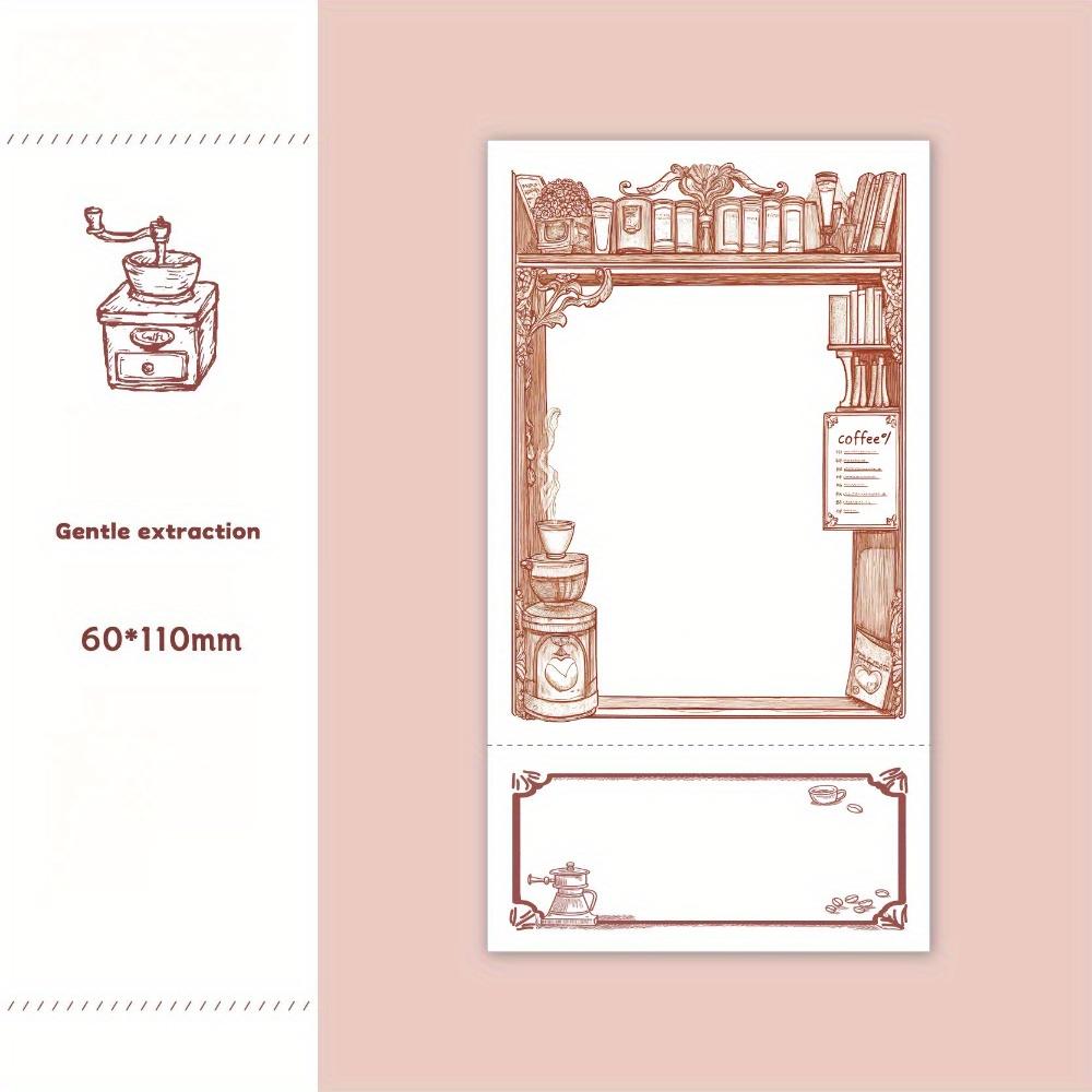 

Серия 40 страниц Заметки Retro Story Европейская ретро-тема блокнот DIY декоративная базовая бумага для карточек