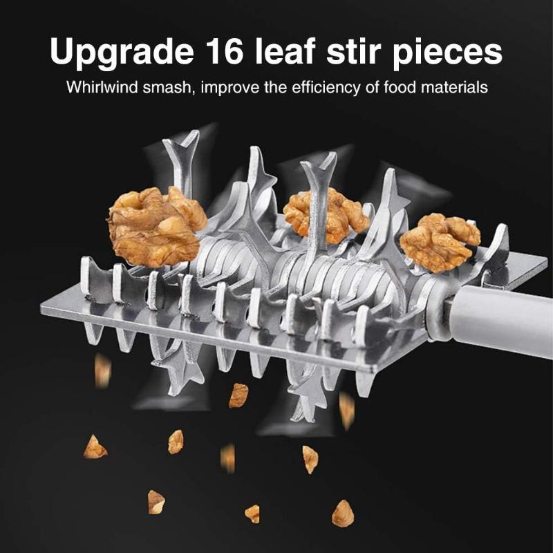 Multifunctional Nut Chopper Manual Food Grinder Crusher Hand Crank for All Nuts Pecans Walnut Groundnut Grinder