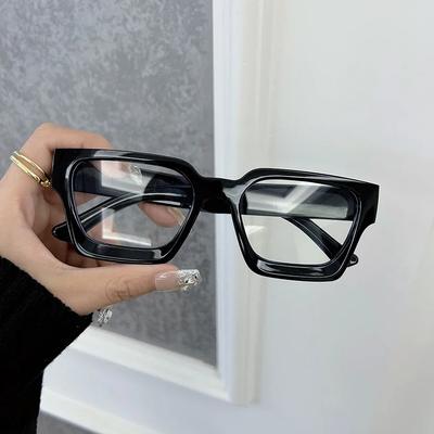 Casual Square Eyeglasses Frame Male Clear Lens Brand Classic Glasses Women Men Mirror Outdoor Transparent Lens