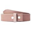 Belt - LEONARDO VERRELLI - Large 105 Cm - Genuine Leather - Pink - 3.8 Cm