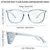 2PCS Multi-coloured PC Anti-flecking Pollen Goggles Men's and Women's Sunglasses Anti-blue Light Radiation Glasses