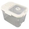 Rice Container Kitchen Dry Food Rice Storage Box Multipurpose Airtight Rice Bucket with Cup for Cereal Flour