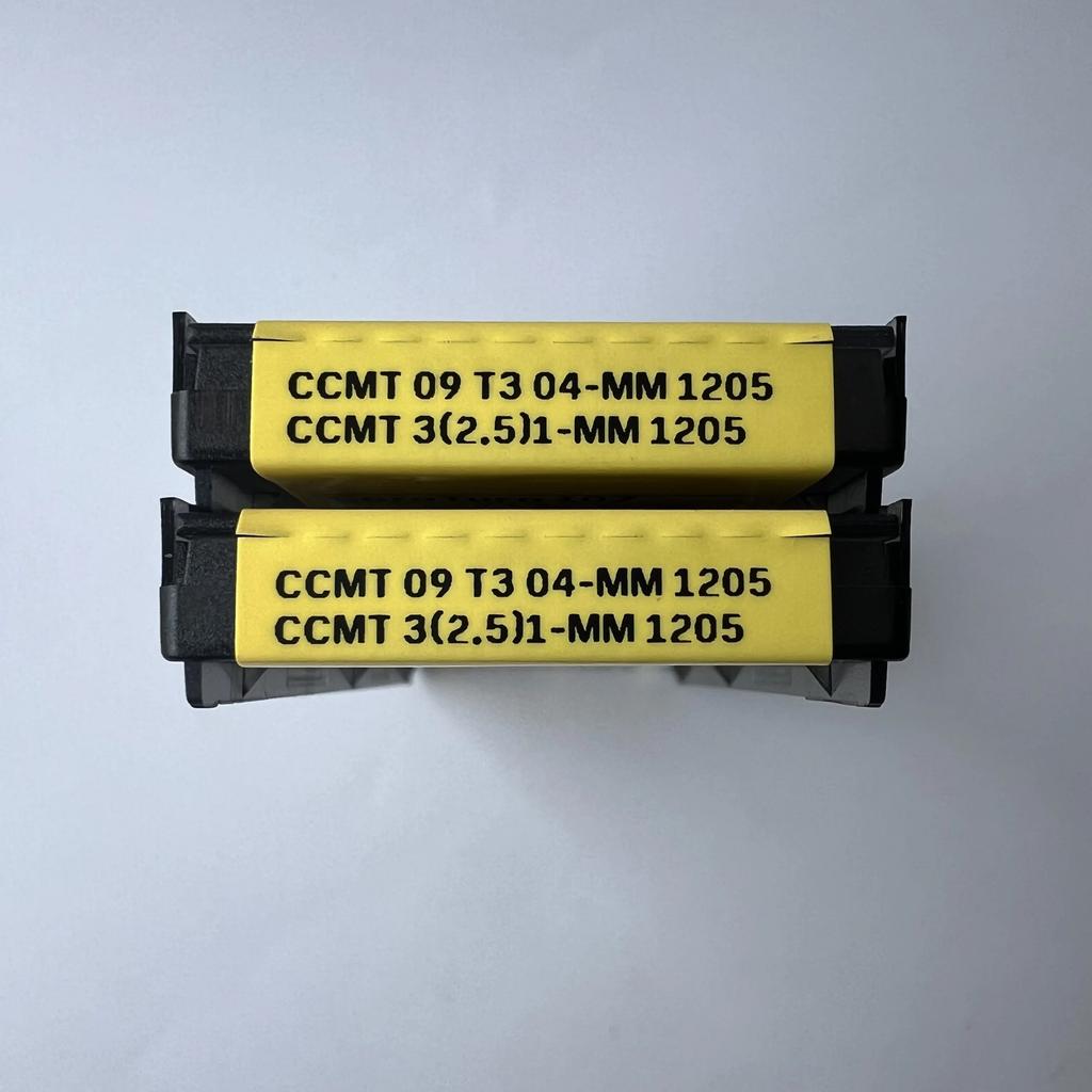SANDVIK / CCMT09T304-MM 1205 / Industrial indexable Carbide Inserts 10 Pcs
