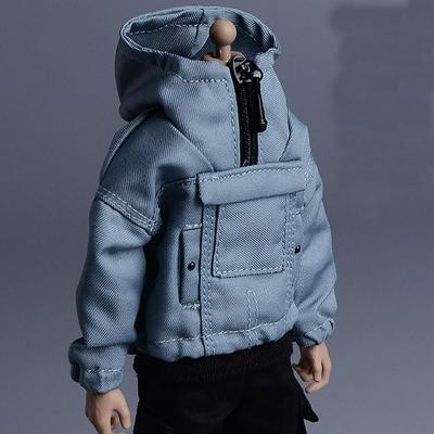 1/12 Fashion Sweatshirt (1 Piece) - Unisex (Bondage, Head, Shoes, Etc. Not Included) - Grayish Blue