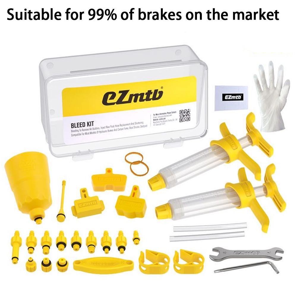 60Ml Bicycle Brake Oil Mountain Bikes Maintenance Brake Fluid Mineral Oil System Fluid Bike Repair Accessories Oil Injector