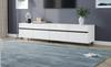 180*40*49cm High-Gloss TV Cabinet with 4 Cabinets and Adjustable Dividers, Cabinet with 8 Table Legs, Load Capacity 52kg, Suitable for 80-Inch TVs
