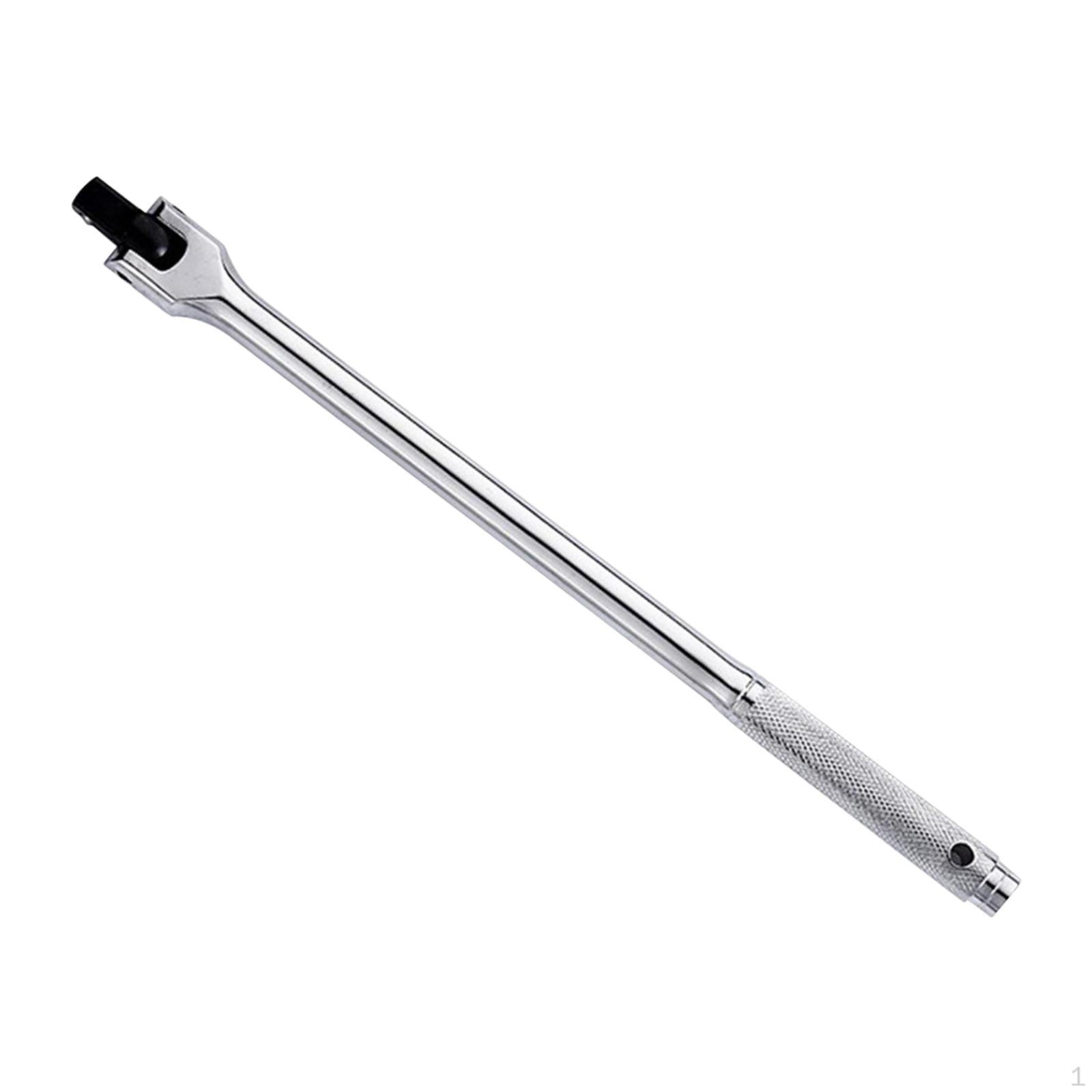 

Регулируемый храповый ключ с накатанной рукояткой, для дома и ремонта автомобилей, профессиональный для колесных гаек Length 37.5cm