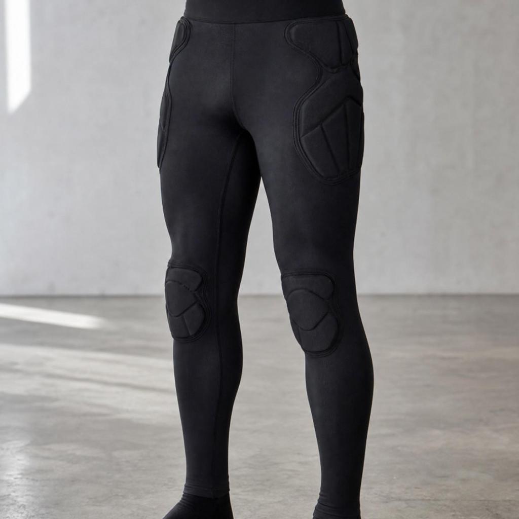 Padded Football Leggings Close-Fitting for Cooler Season Activity