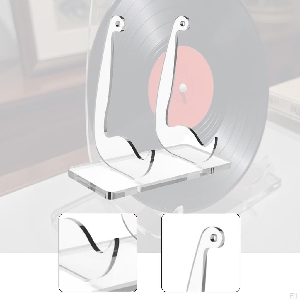 Plate Stands for Display, Picture Frame Stand, Acrylic Display Holder Easel