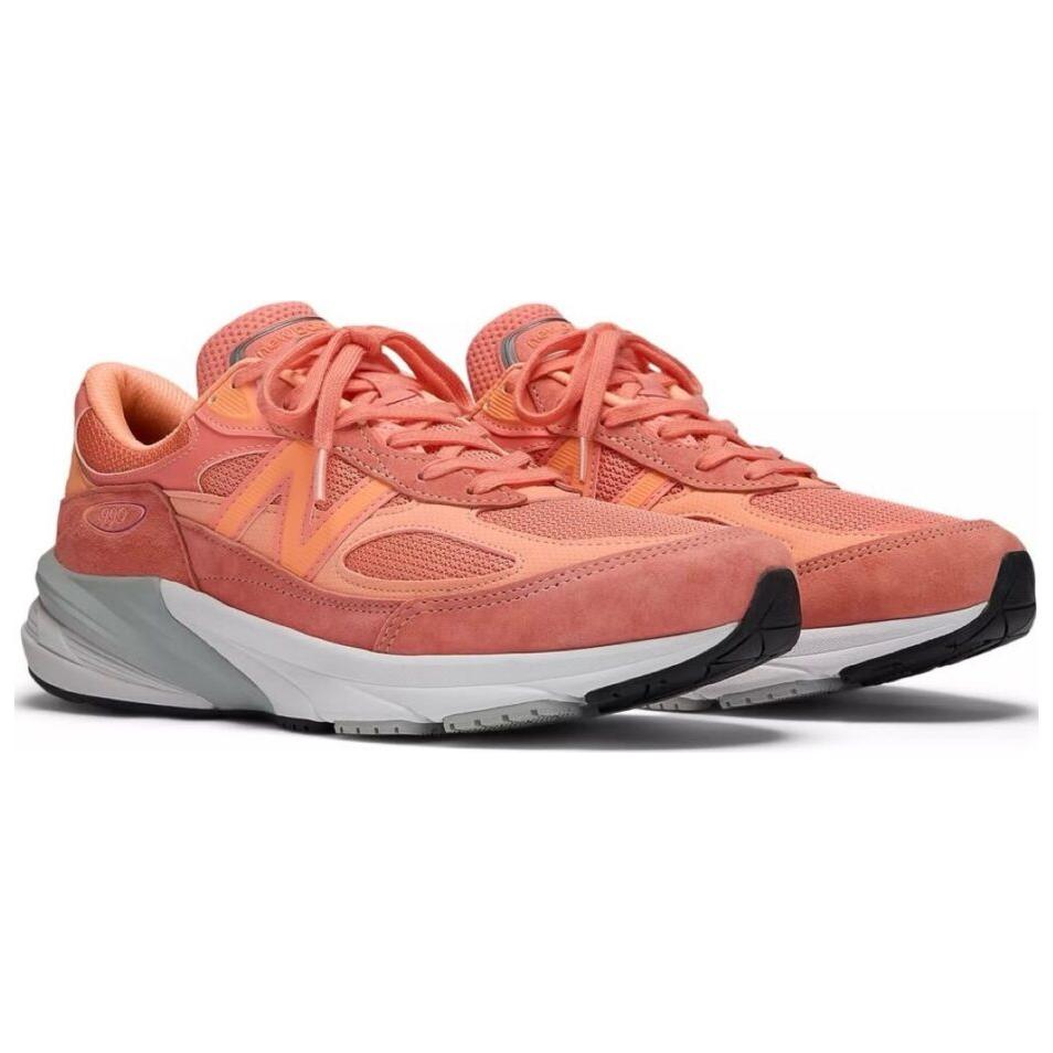 New Balance 990v6 Made In USA Salmon Unisex Sneakers Pink U990SR6