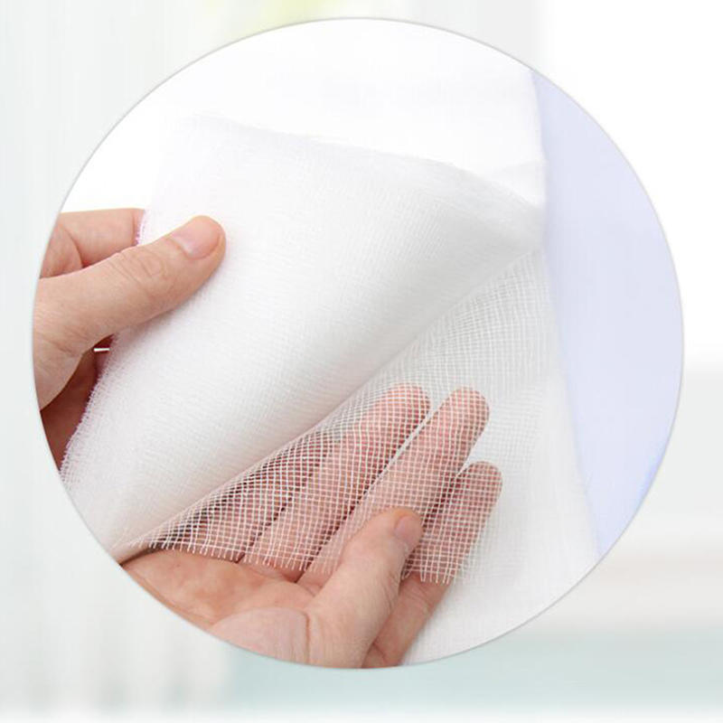 100pcs Disposable White Gauze Mask Cotton Soft Face Towel For Skin Treatment Beauty Salon SPA