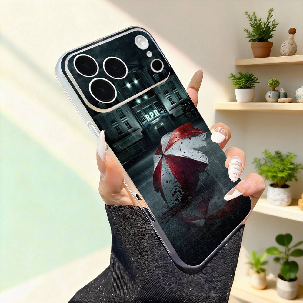 

Игровой R-Resident E-Evil Крутой Чехол Для Телефона Для iPhone 17,16,15,14,13,12,11,Pro,Max,Plus,Mini,SE4,E Для Беспроводной Зарядки Magsafe iPhone11PROMAX