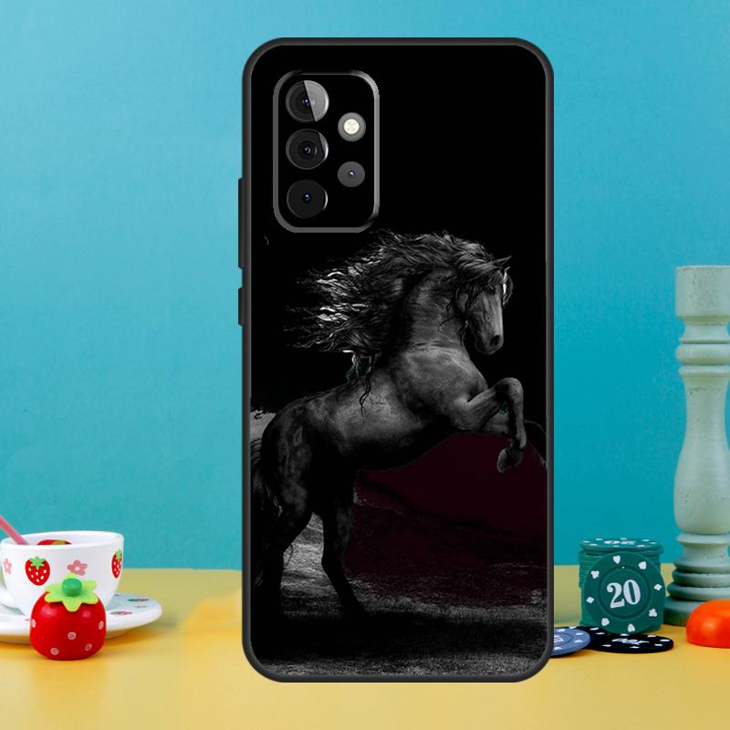 Beautiful Horse Case For Samsung Galaxy A25 A54 A34 A14 A52 A32 A12 A13 A33 A53 A15 A16 A36 A56 A26 A05 A35 A55