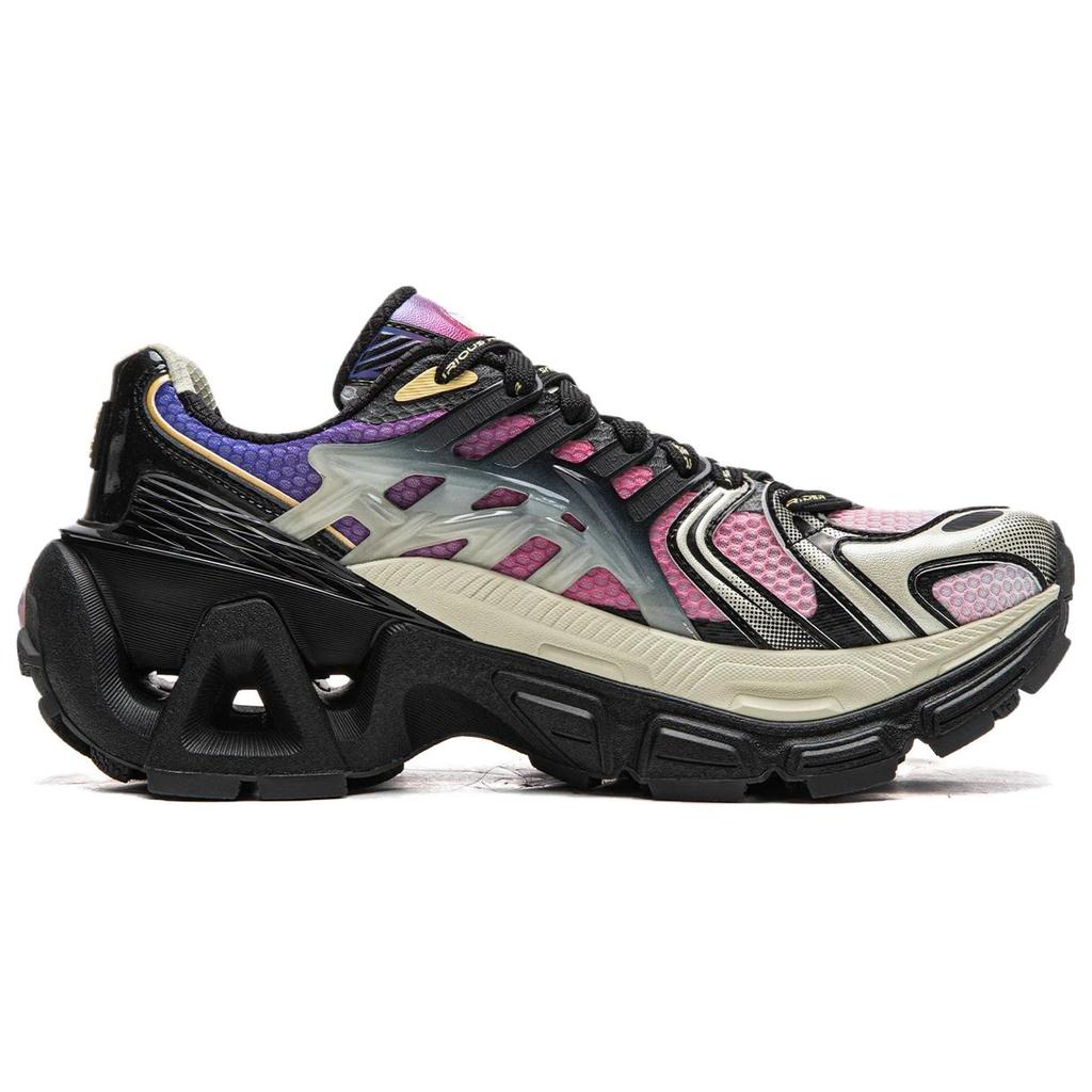 Li Ning Lijun Ace 3.0 Simple Comfortable Versatile Shock Absorbing Lightweight Low Top Casual Shoes Unisex Casual Shoes AZGW031-4