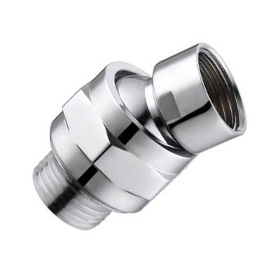 Faucet Hardware Shower Connector Ball Head Shower Head Swivel Ball Adapter Adjustable Shower Arm Extension Light