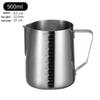304 Stainless Steel Milk Frothing Cup Espresso Barista Pitcher Cream Maker Frothing Jug Kitchen Latte Pot Coffee Accessories