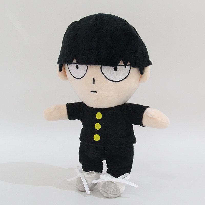 27CM Kawaii Anime Mob Reigen Plush Doll Kageyama Shigeo Plushie Toy Omori Stuffed Pillow Birthday Gifts Xmas Decor For Kids Fans