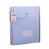 Transparent 3-Ring Binder & 11-Hole Sheet Protectors with Vertical Waterproof Document Bag