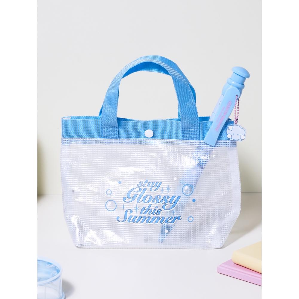 Daiso Summer Glossy Mini Transparent Bag