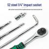 Small Hex & Star Allen Bit Ratchet Wrench Set