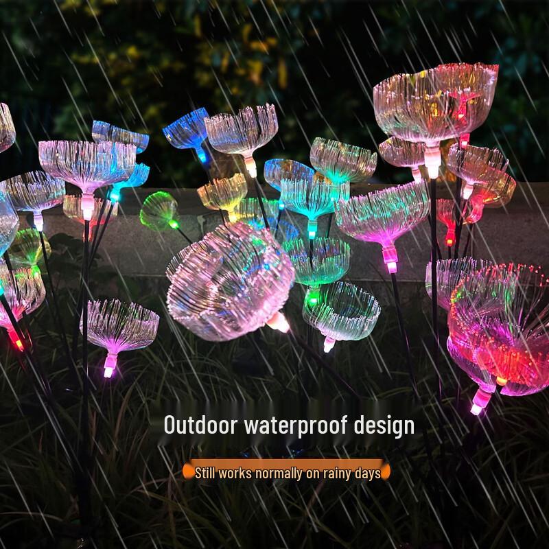 Solar Jellyfish Garden Lights Set