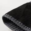 Fleece flower hat, winter outdoor warm hat, wool hat, men's color matching wool knitted hat