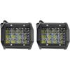 LED Work Light, 1 Pair 1V-48V 4Inch 4-Row 36W Universal Working Light Bar Driving Lamp For Trucks Forklifts Off Road Vehicles Engineering Vehicles