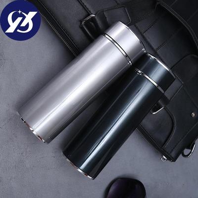 304 Stainless Steel Vacuum High-Grade Insulated Bottle Business Men and Women Gift Cup Tea Cup Printing Lettering