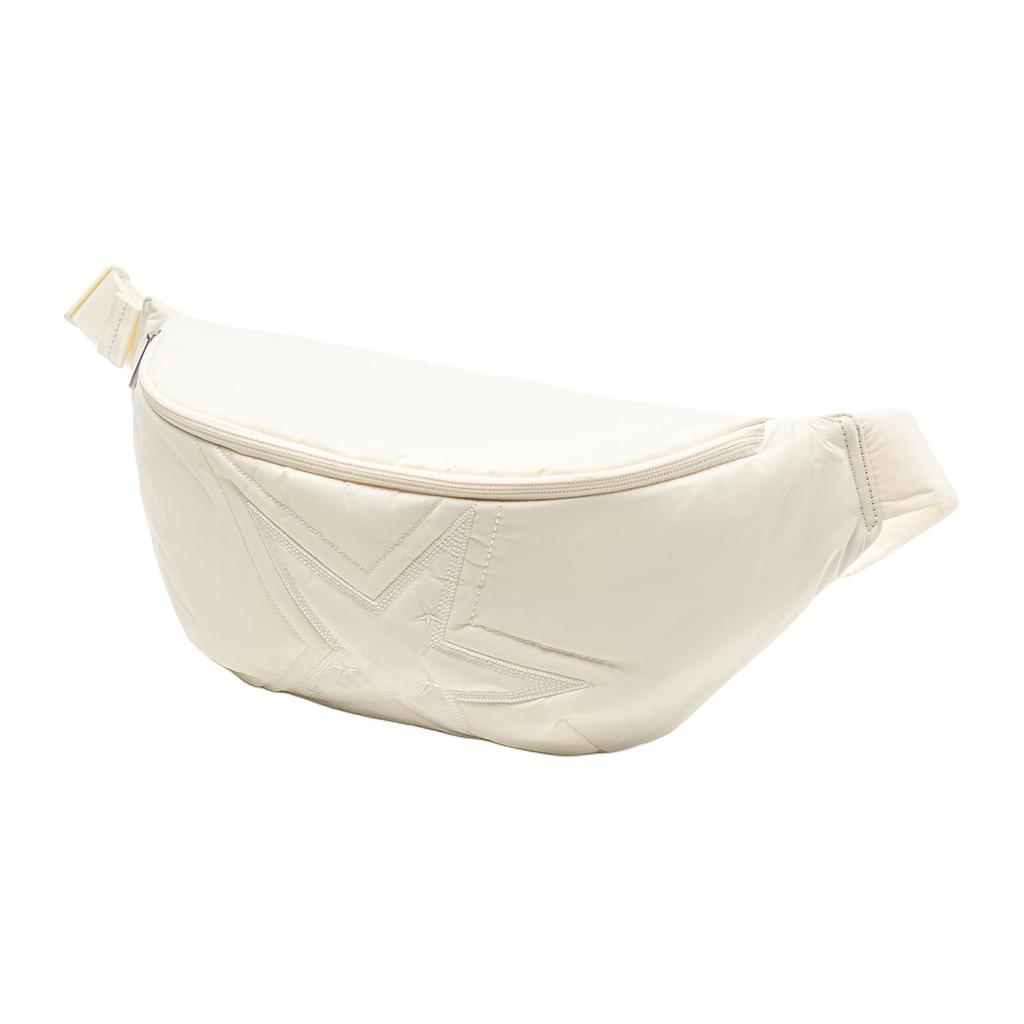 New LiNing Polyester One Shoulder Crossbody Bag, Sling Bag Regular Unisex Ecru ABDU053-1