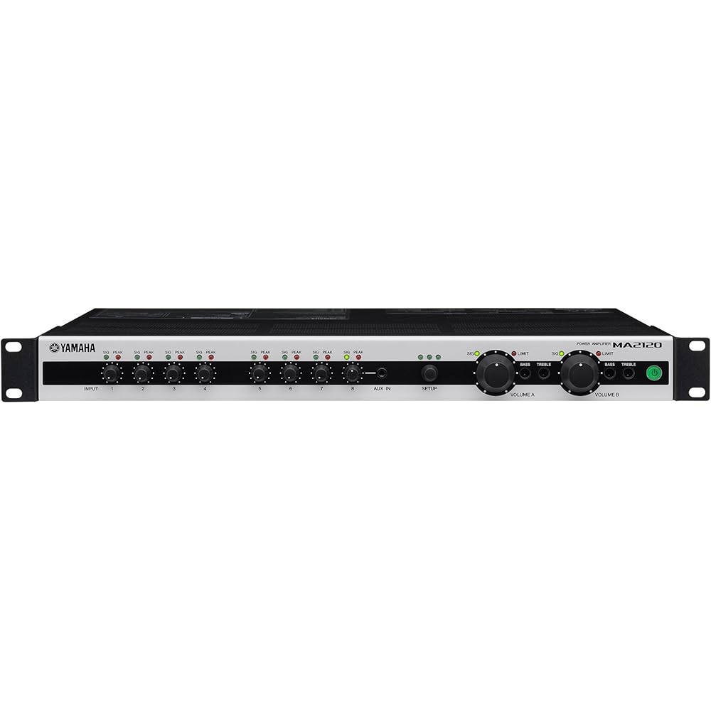 Yamaha Yamaha Class-D power amplifier with mixing function MA2120