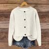 Women's Vintage Knit Button Cardigan Jacket
