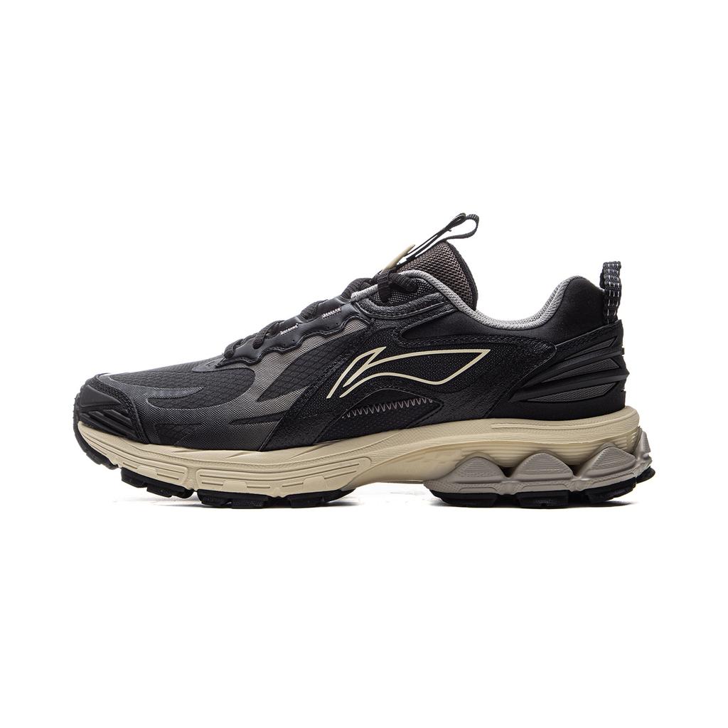 New LiNing Fuyao 2.0 Trail Anti Slip Wear Resistant Low Top Casual Running Shoes Men's Black ARXU011-3