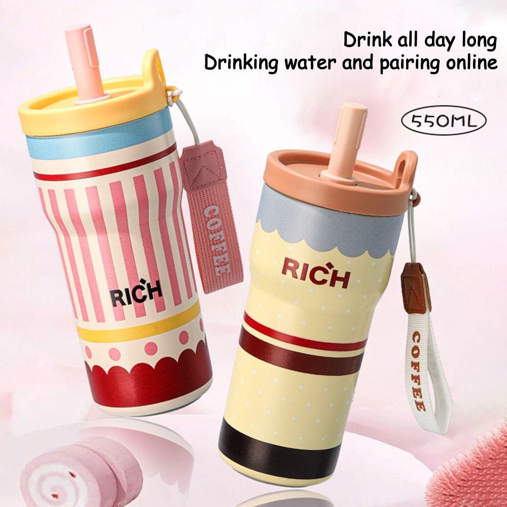 Insulation Or Cooling Vacuum Cup 560mL Coffee Cup Portable Stainless Steel Cup  Travel