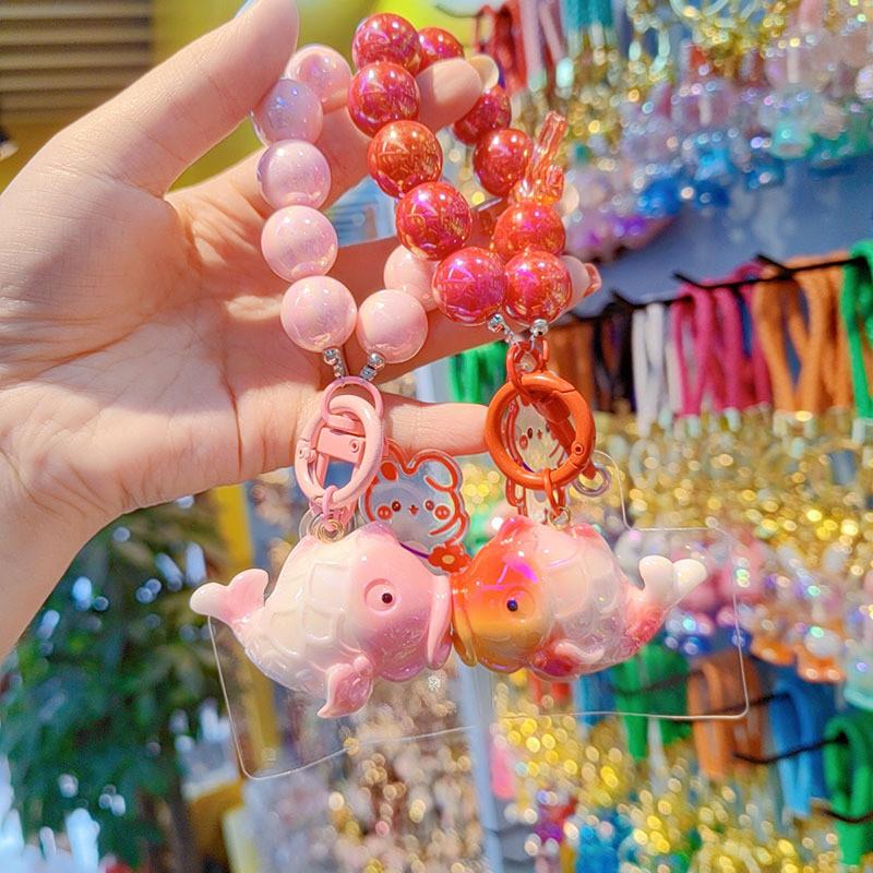 Fish Keychain Art Resin Pendant Gift For Kids And Friends