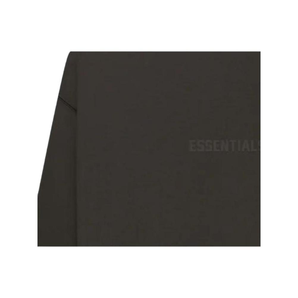 Fear of God Essentials Fleece Pullover Long Sleeve Sweatshirt FW22 Unisex Sweatshirt Grey Black FOG-FW22-044