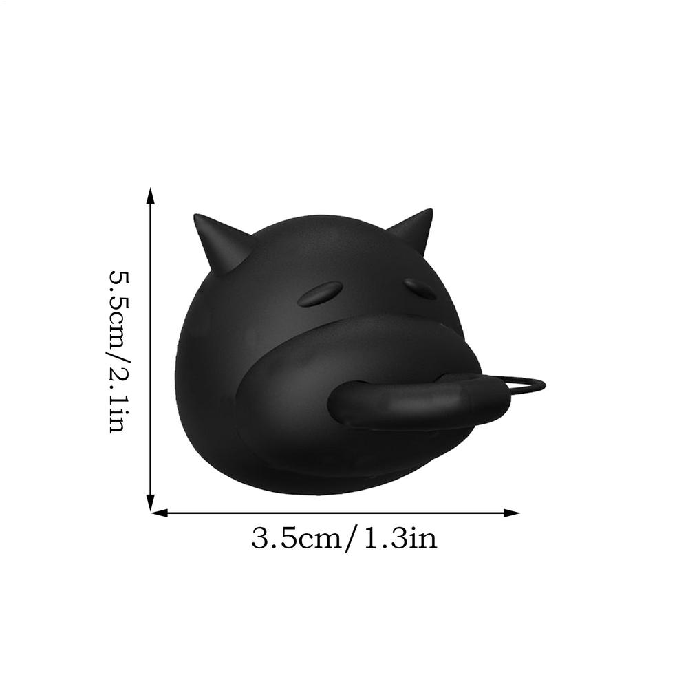 Dustproof Silicone Bottle Protector Cow-Shaped Leak-Proof Silicone 3D Printing Cover Milk BoxProtector For Camping Hiking Picnic