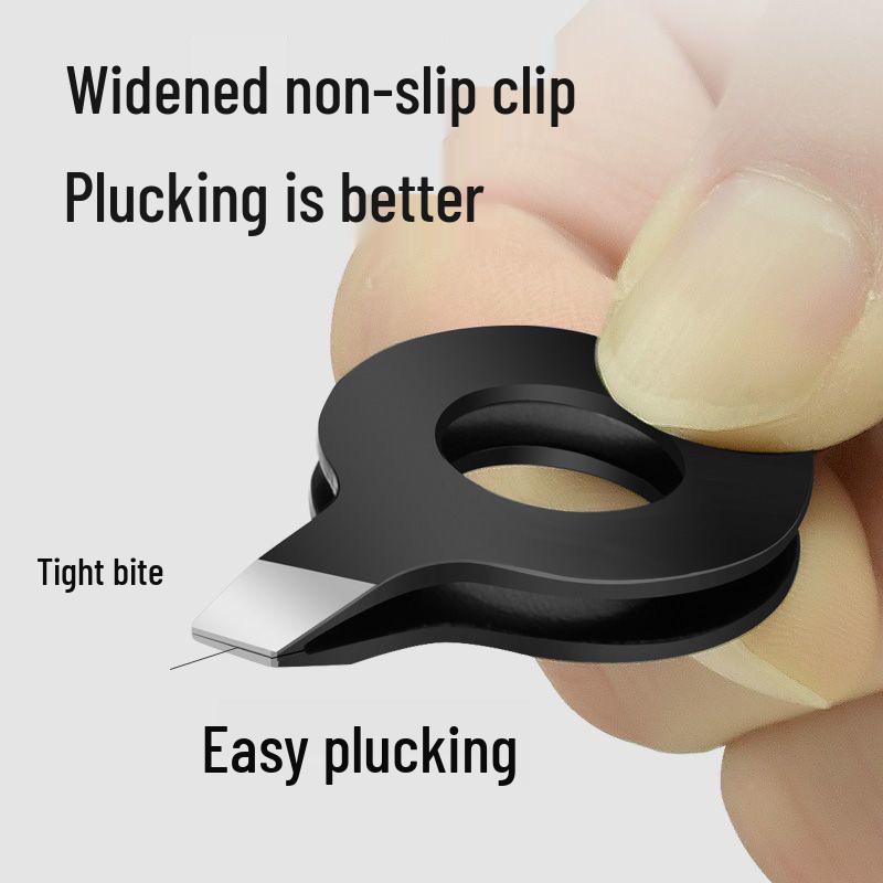 Stainless Steel Tweezers for Beard and Hair Removal, Plucking Tool for Chicken, Duck Feathers, and Pig Bristles